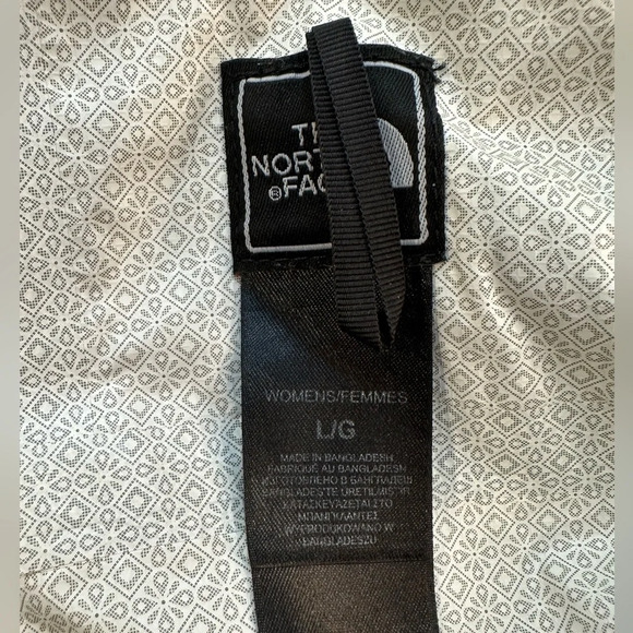 The North Face bright blue rain wind breaker jacket  SZ L UC camping hiking VTG - Picture 13 of 13